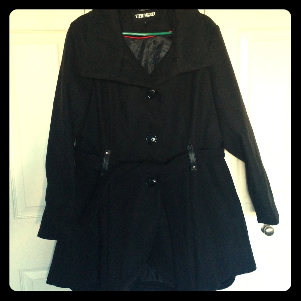 Steve Madden Plus Size Winterberry Tart Coat